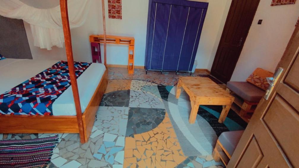 Akwa Guesthouse Котону Экстерьер фото